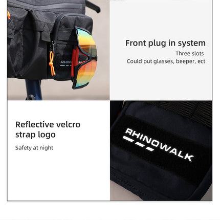 Eco Handlebar bag for Bicycle - RPET Material