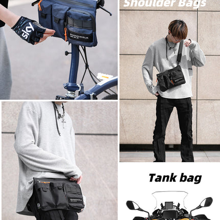 Eco Handlebar bag for Bicycle - RPET Material