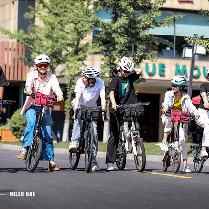 Eco Handlebar bag for Bicycle - RPET Material