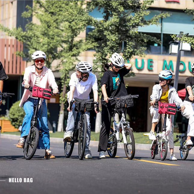 Eco Handlebar bag for Bicycle - RPET Material