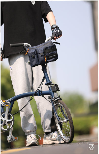 Eco Handlebar bag for Bicycle - RPET Material