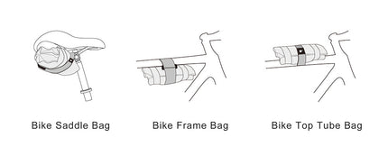 Bike Roll Tool Pouch Repair Pack