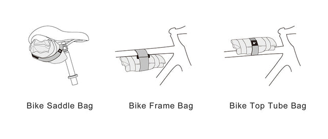 Bike Roll Tool Pouch Repair Pack