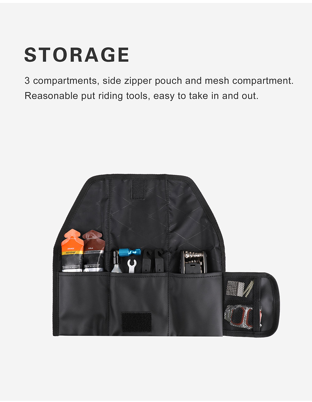 Bike Roll Tool Pouch Repair Pack