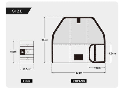 Bike Roll Tool Pouch Repair Pack