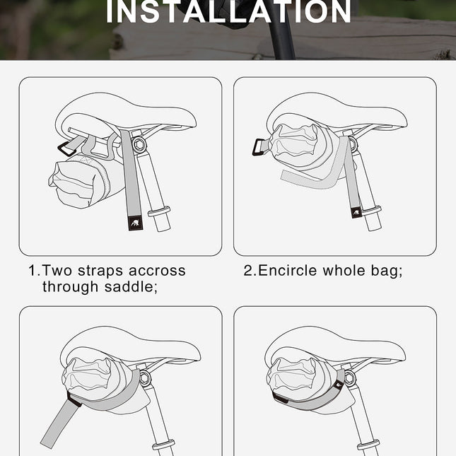Bike Roll Tool Pouch Repair Pack