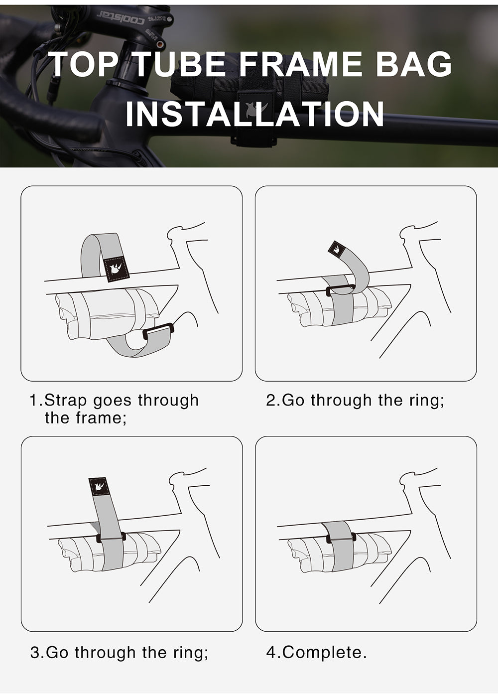Bike Roll Tool Pouch Repair Pack