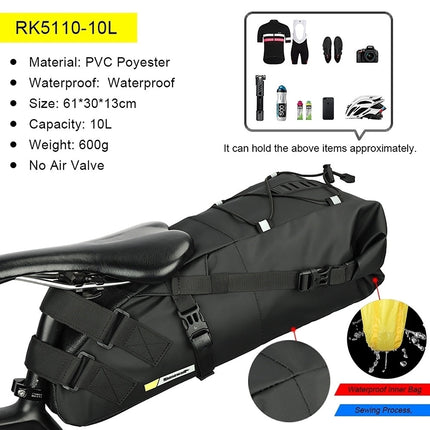 Rhinowalk Riding Waterproof Bikepacking for MTB Road Bike