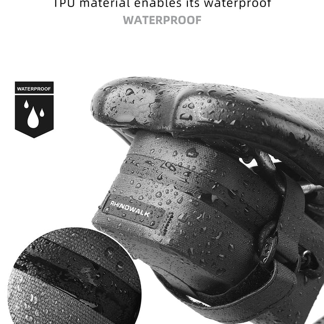 Ultralight waterproof saddle bag