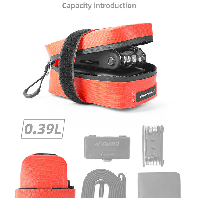 Ultralight waterproof saddle bag