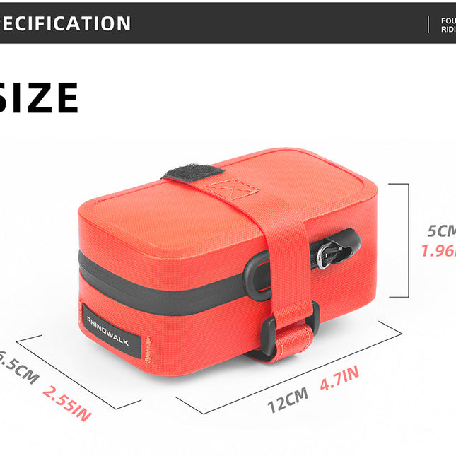 Ultralight waterproof saddle bag