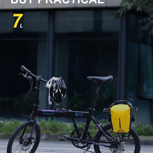 7 Liter Waterproof Pannier Rear Rack Bag