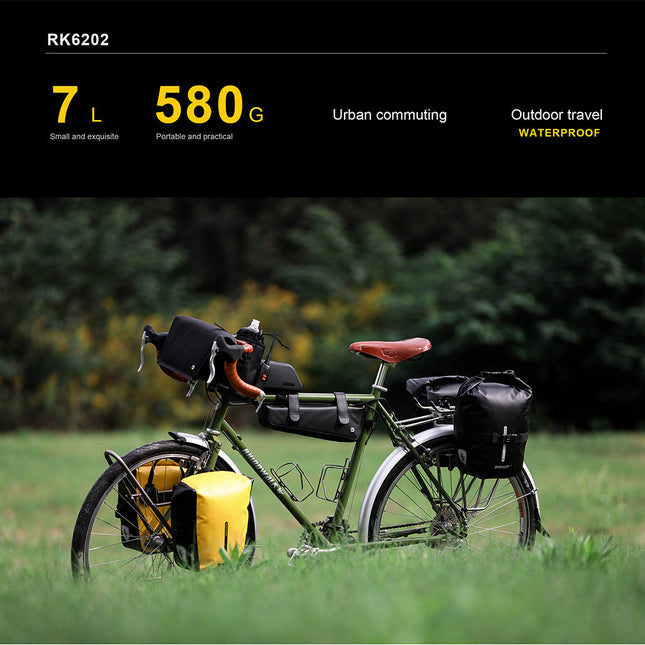 7 Liter Waterproof Pannier Rear Rack Bag