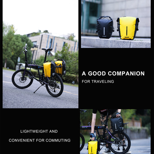 7 Liter Waterproof Pannier Rear Rack Bag