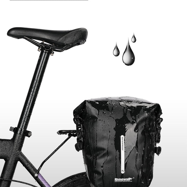 7 Liter Waterproof Pannier Rear Rack Bag