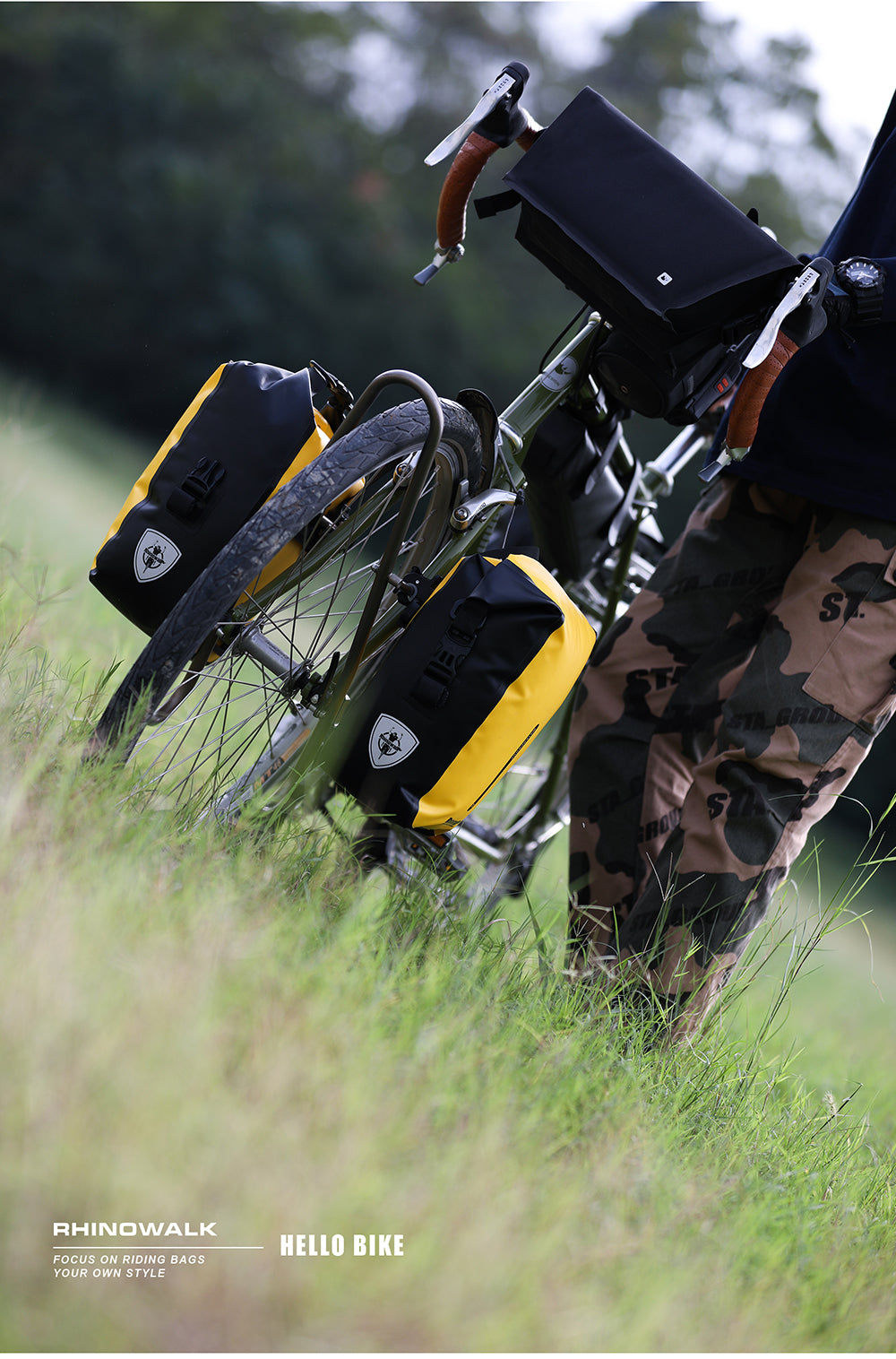 7 Liter Waterproof Pannier Rear Rack Bag