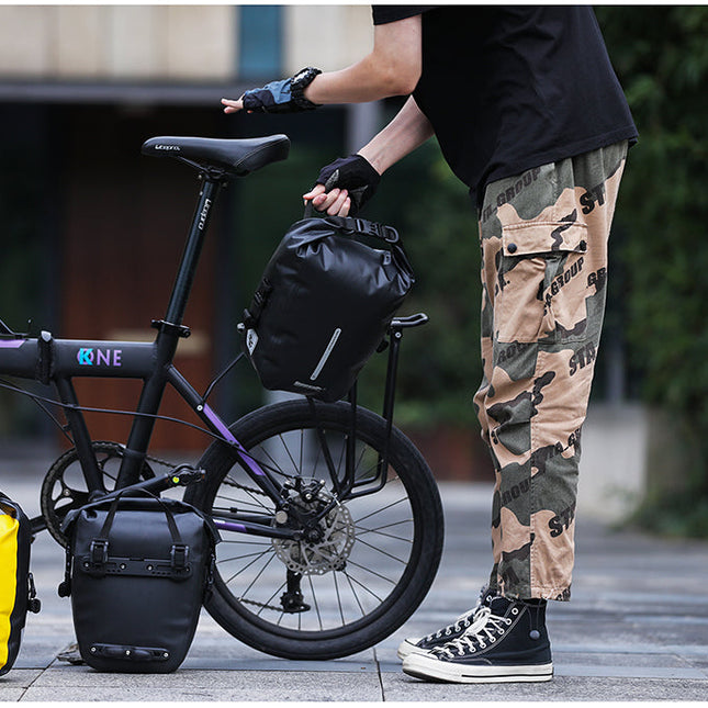 7 Liter Waterproof Pannier Rear Rack Bag