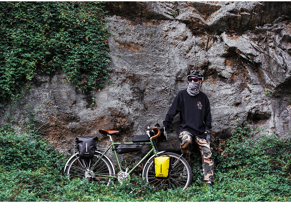 7 Liter Waterproof Pannier Rear Rack Bag