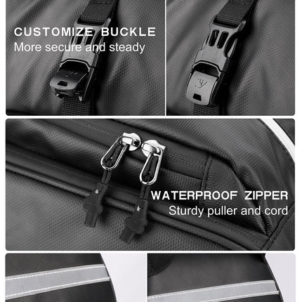 12 Liter Bike Rear Rack Pannier Bag