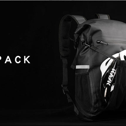 22L Waterproof Bike Pannier Bag Backpack