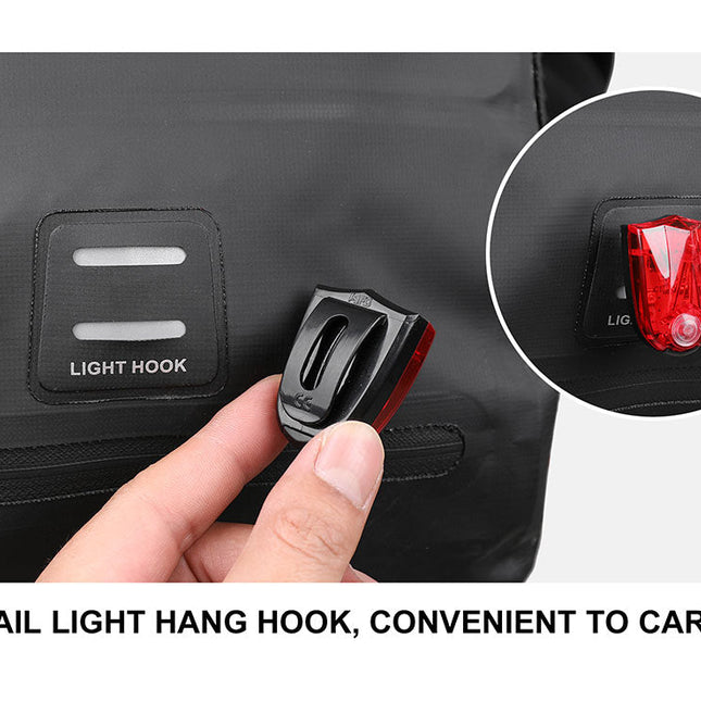 22L Waterproof Bike Pannier Bag Backpack