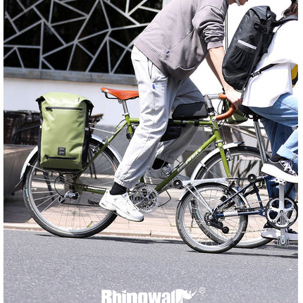 22L Waterproof Bike Pannier Bag Backpack