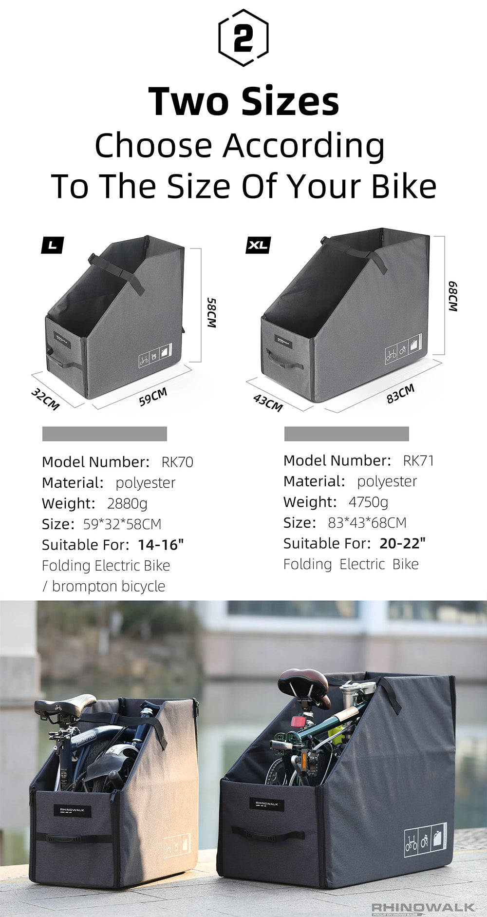 Foldable bike box online