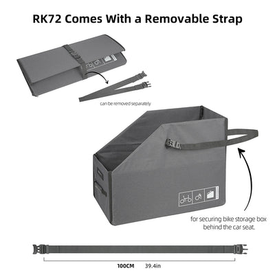 Storage box for 14"-16", 20"-24"  folding bikes