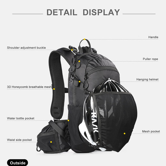 12 Liter Cycle Backpack