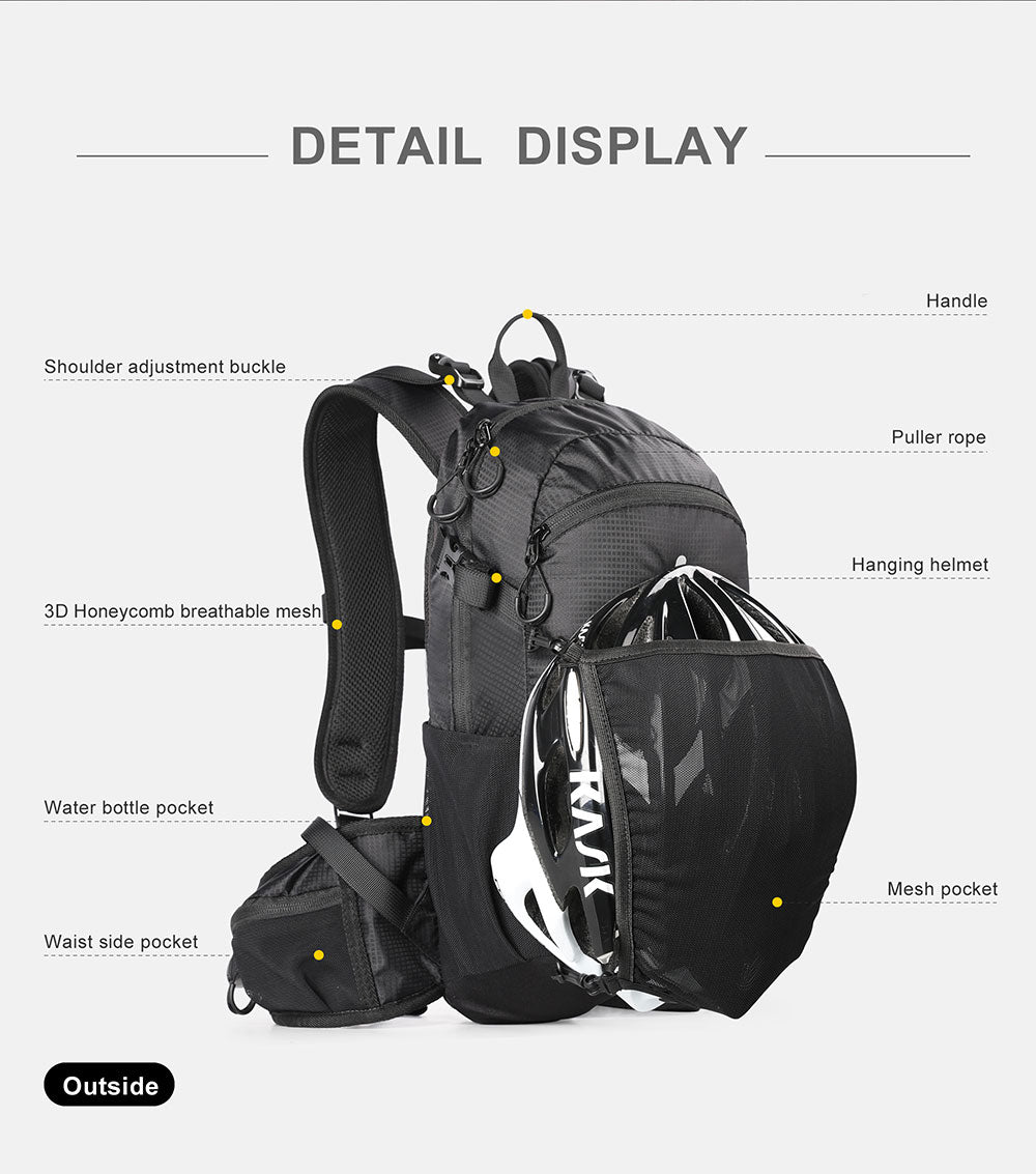 12 Liter Cycle Backpack