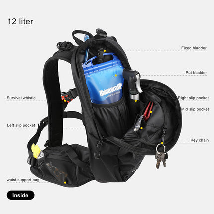 12 Liter Cycle Backpack