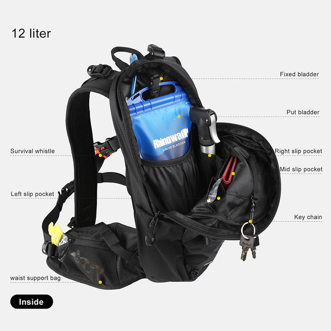 12 Liter Cycle Backpack