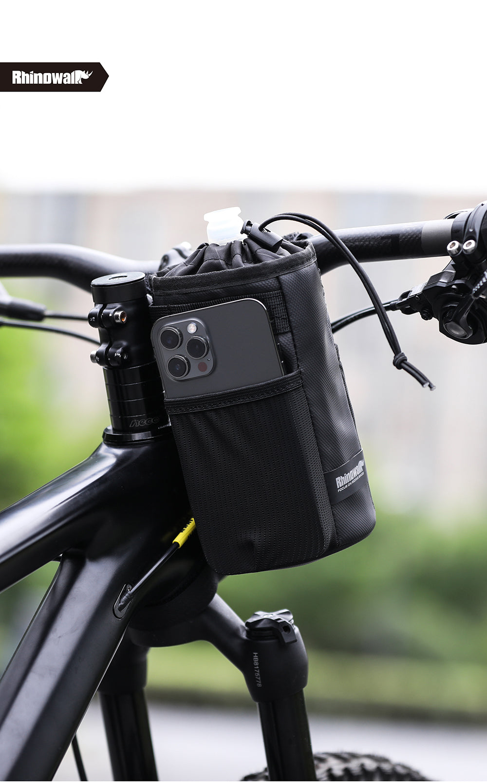 Insulated Bike Bottle Snack Bag