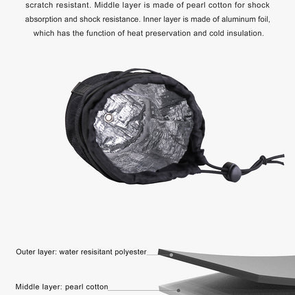 Insulated Bike Bottle Snack Bag