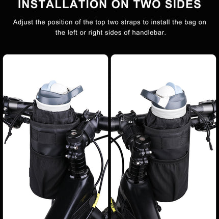 Insulated Bike Bottle Snack Bag