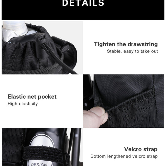 Insulated Bike Bottle Snack Bag