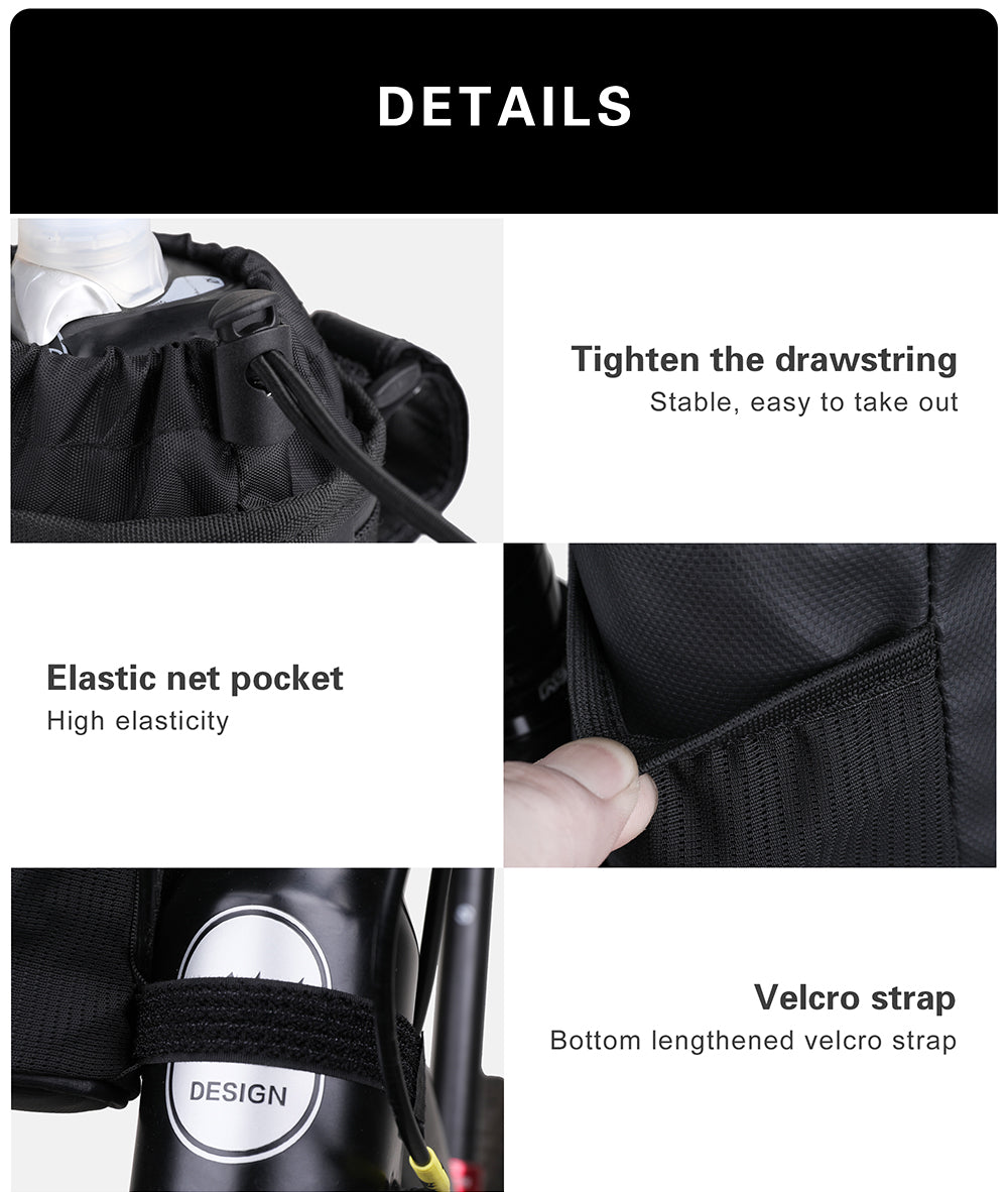 Insulated Bike Bottle Snack Bag