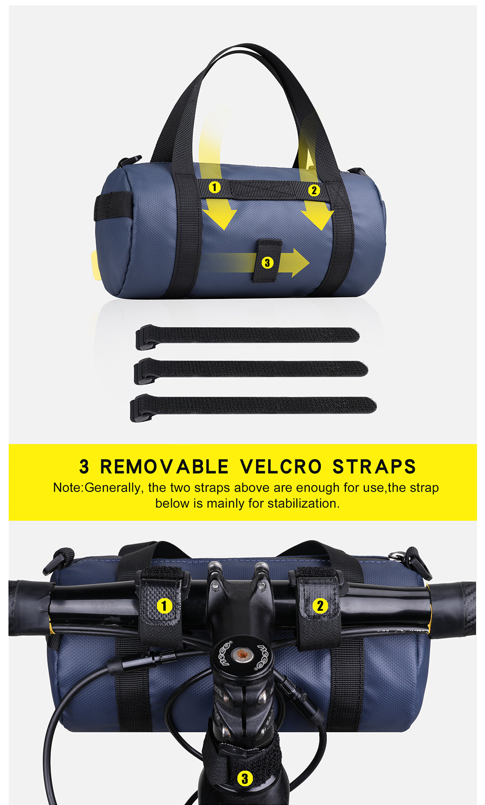Bicycle Circular Handlebar Bag