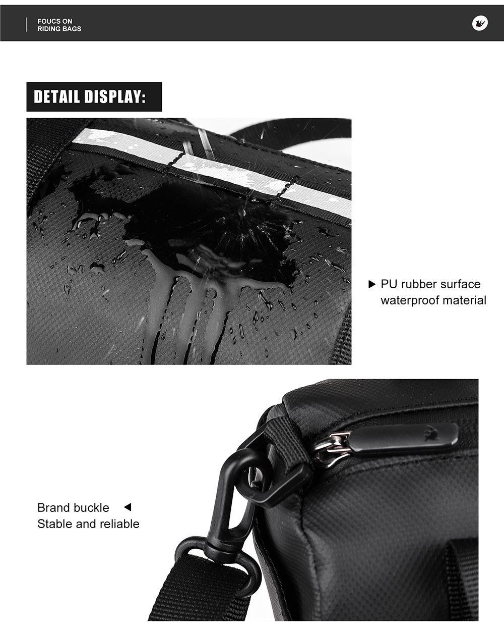 Bicycle Circular Handlebar Bag