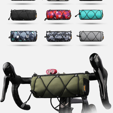 2.4 Liter Bicycle Handlebar Roll Bag