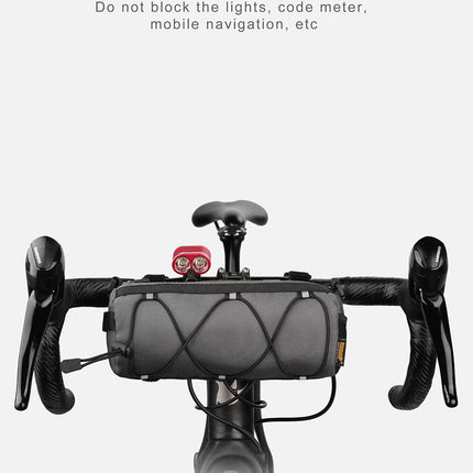 2.4 Liter Bicycle Handlebar Roll Bag