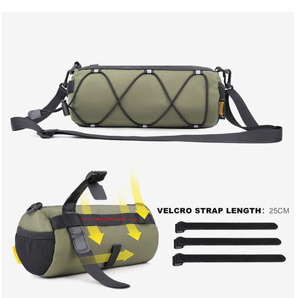 2.4 Liter Bicycle Handlebar Roll Bag
