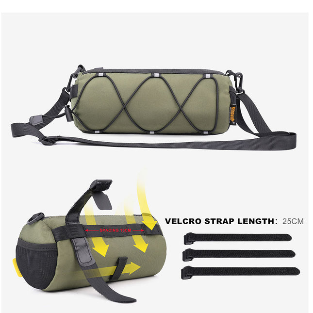 2.4 Liter Bicycle Handlebar Roll Bag