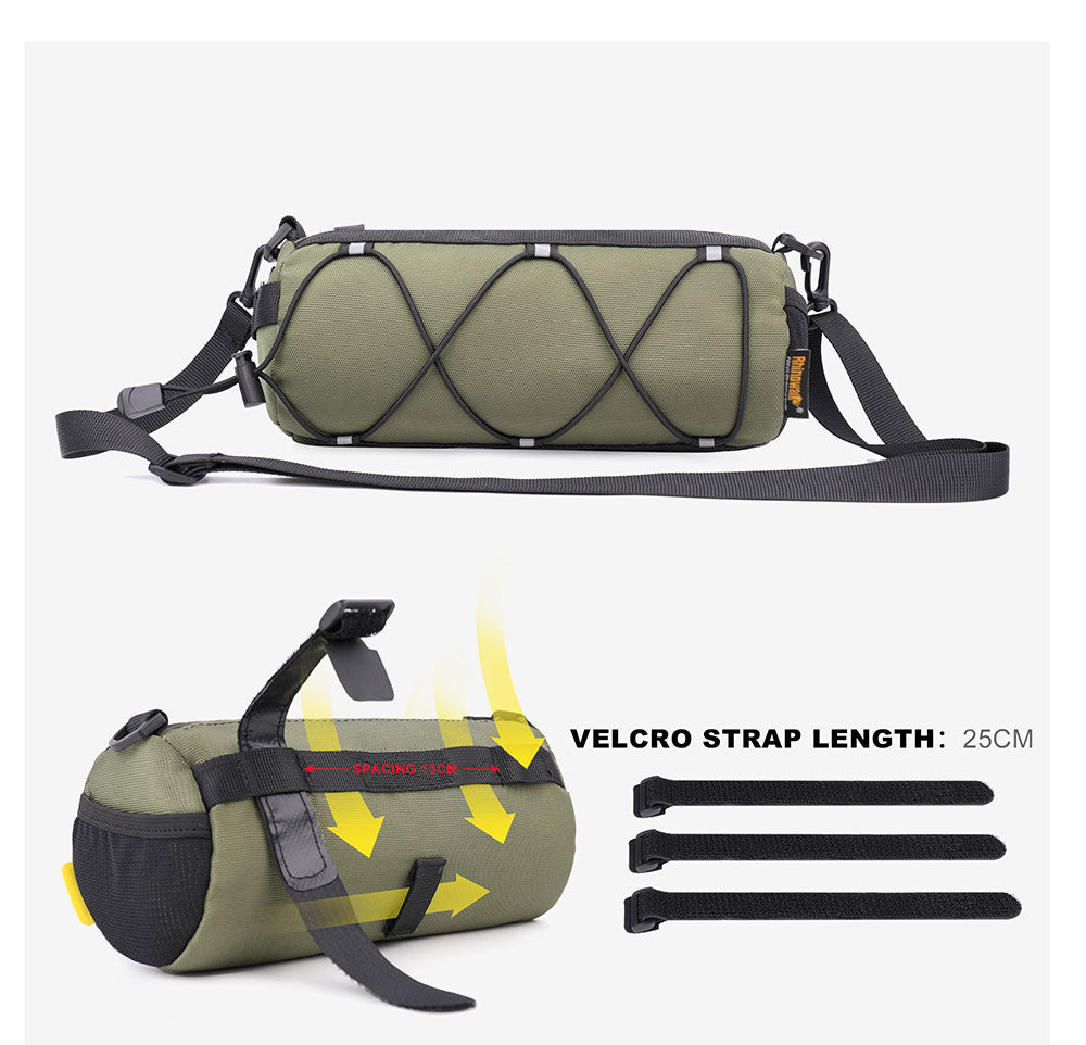 2.4 Liter Bicycle Handlebar Roll Bag