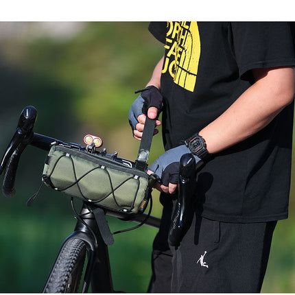 2.4 Liter Bicycle Handlebar Roll Bag