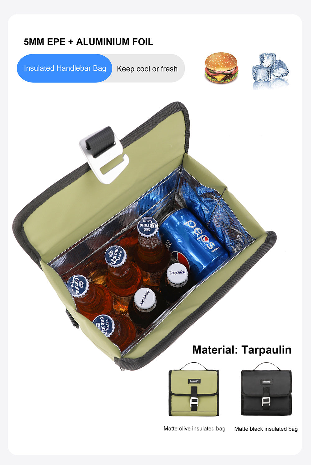 Bike Handlebar Bag - Common/Thermobag