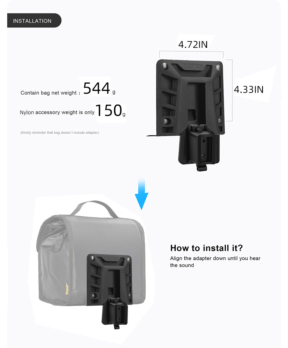 Brompton Thermal Handlebar bag with Adapter