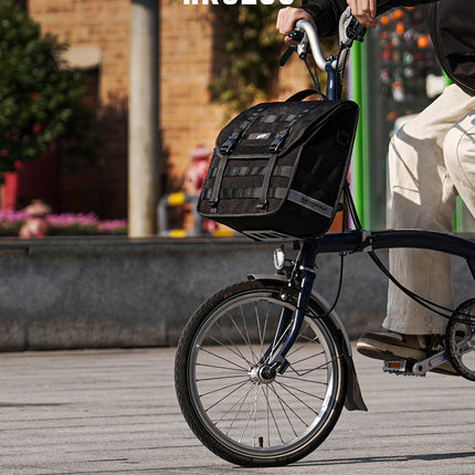 Quick release handlebar bag+mounting plate for Brompton Bikes