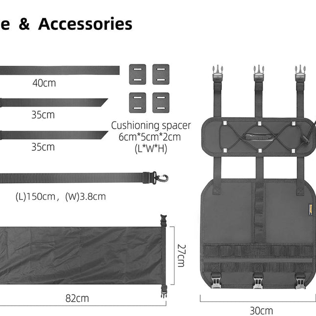 Handlebar harness bag