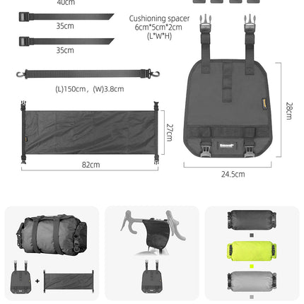 12l Lightweight Handlebar harness bag